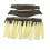 Guitar Saddle Nut Bridge 72x3x9mm Unbleached Bone 10 pcs 1