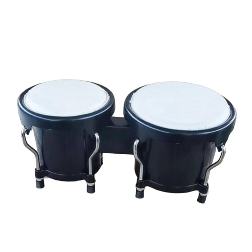 Bongo Drum Set African Hand Drum Tunable Educational 2