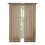 Crushed Voile Sheer Curtain Panel Coffee 40 x 79 in 1