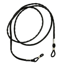 Black PU Leather Eyeglasses Chain for Adults