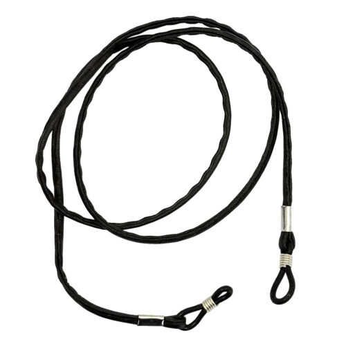 Black PU Leather Eyeglasses Chain for Adults