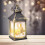 LED Christmas Lantern Santa Snowman Battery Operated 6