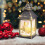 LED Christmas Lantern Santa Snowman Battery Operated 4