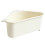 (Beige) Triangular Plastic Sink Drain Shelf - 50 Char 4