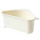 (Beige) Triangular Plastic Sink Drain Shelf - 50 Char 3