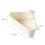 (Beige) Triangular Plastic Sink Drain Shelf - 50 Char 5