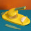 (Lightning Yellow) 2-in-1 Dumpling Press with Spoon, PP Material 2