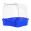 HOMEMAXS Parrot Bath Tub for Parakeets Blue 2