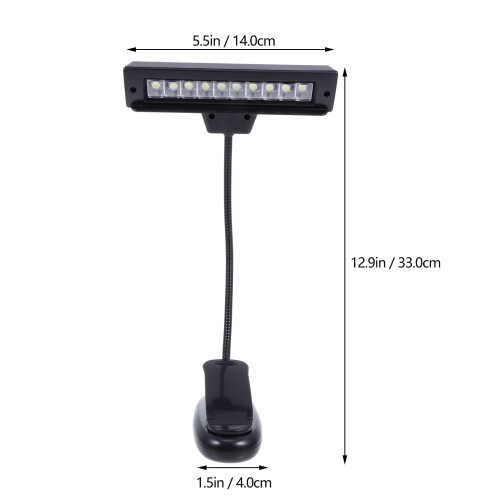 LED Clip-on Reading Light for Music Stand 1