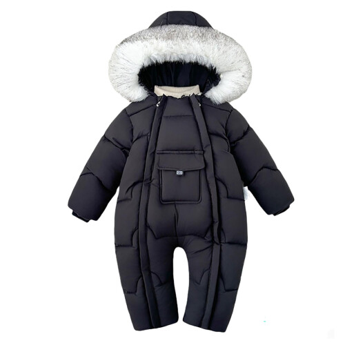 Kids' Winter Snowsuit with Mittens and Booties Insulated
