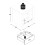Wooden side table bedside table Balusa White 4