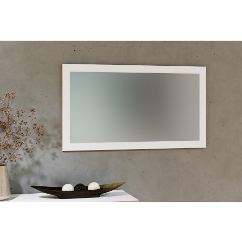 Wood wall mirror mirror Diele Salia 1