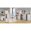 (Chipboard, White) Office Roller Container Salia 3 Drawer 15