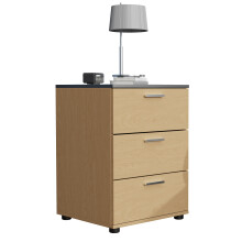 Wooden bedside table drawer Testalo