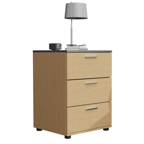 Wooden bedside table drawer Testalo
