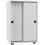 (Chipboard, Black) Office cabinet File cabinet Ulas 2-fold 16