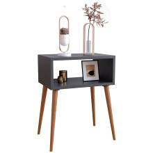 (Matt, Modern/Contemporary) Wooden side table bedside table Singol M