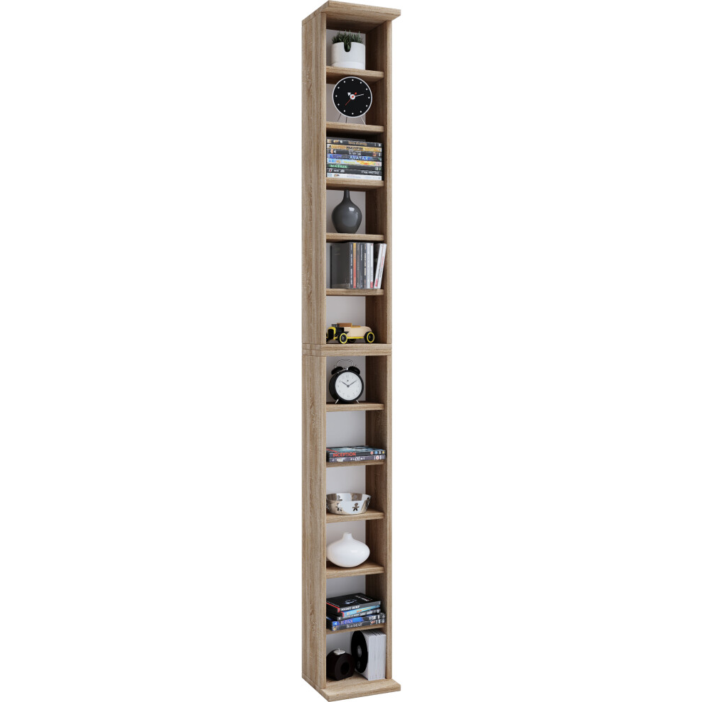 Photos - Accessory Wood CD DVD Stand Decoration Shelf Bigol VCM24001(Matt, Wood)