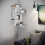 (Matt, Wood) Wood Wall Rack Corner Shelf Shelf Balos 15
