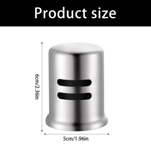 High Quality Dishwasher Air Gaps Assembly With Nonrust-Black 2