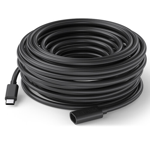 USB C Power Extension Cable for Type C Charging-Black 10 meters