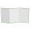 A3 Size Foldable Board Featuring Double Color Green and White 1
