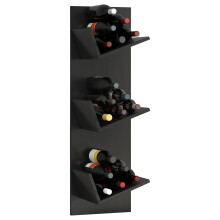 (Matt, Wood) Wine Shelf Wall Shelf Bottles Wine Vinosi