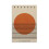 Bauhaus Exhibition Canvas Poster Orange Circle Design 1