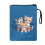 Polyester Book Cover Retro Musical Kittens Design 11.4 x 2