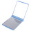 Blue Foldable LED Makeup Mirror with Lights 1 Pack 8