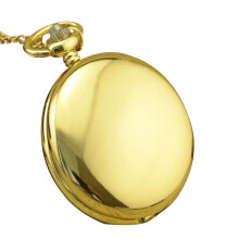 Arabic Number Pocket Watch Round Dial Quartz