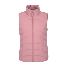 (8 UK, Soft Pink) Mountain Warehouse Womens/Ladies Opal Padded Gilet