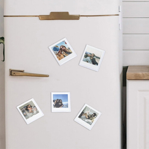 Clear Acrylic Magnetic Photo Holder Set 5pcs 1