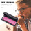 10-hole 20-tone harmonica pink portable musical instrument 8