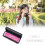 10-hole 20-tone harmonica pink portable musical instrument 5