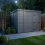 9x6 Pent Composite Shed Tanalised (Single Door, No Windows) 3