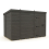 9x6 Pent Composite Shed Tanalised (Single Door, No Windows) 2