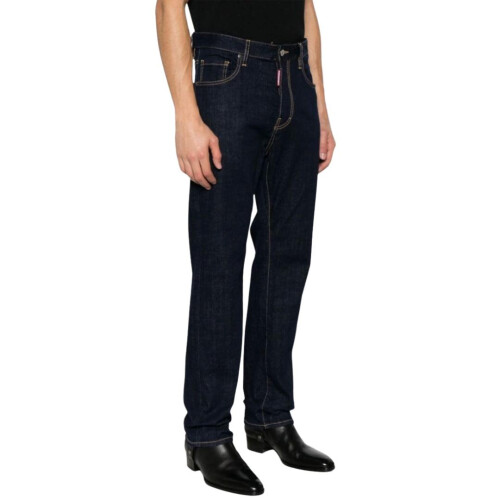 Dsquared2 (34R, Navy Blue) DSquared2 Mens Rinse Jeans 2