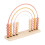 Wooden Abacus Counting Beads Frame Educational Toy Pink 1