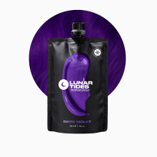 Color de Cabello Semi-Permanente Lunar Tides (43 colores) (Violeta Oscuro, 8 fl. oz.)
