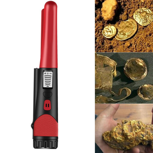 Handheld Metal Detector with Positioning Rod