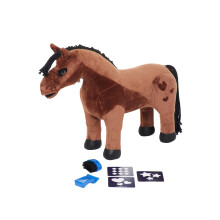 LeMieux Toy Pony Gracie - Interactive 'Clippable' Bay Coat - Includes Clippers, Grooming Brush and Quarter Mark Stencils - Suitable for Ages 3+