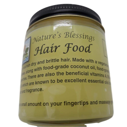 Cibo per Capelli Naturale Formula Vegetariana per Capelli Secchi e Fragili