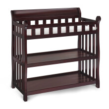 Delta Children Eclipse Tavolo Cambio con Fasciatoio, Ciliegio Espresso