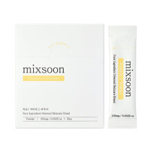 mixsoon Stick de Polvo de Vitamina C - Polvo Nutritivo para Piel Sana 100mg / 3.38 fl. oz.(10ea) Cuidado de Piel Coreano