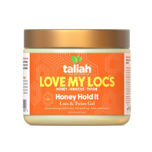 Taliah Waajid Love My Locs Honey Hold It Locs & Twists Gel - 16oz Haarstylinggel voor Textuurhaar
