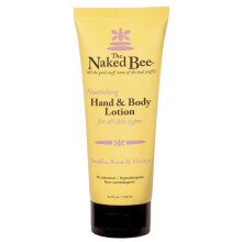The Naked Bee Fuktgivande Kroppslotion med Vanilj, Ros & Honung (6.7 fl oz)