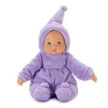 Muñeca de Bebé de Lavanda de 12 Pulgadas, Tono de Piel Claro