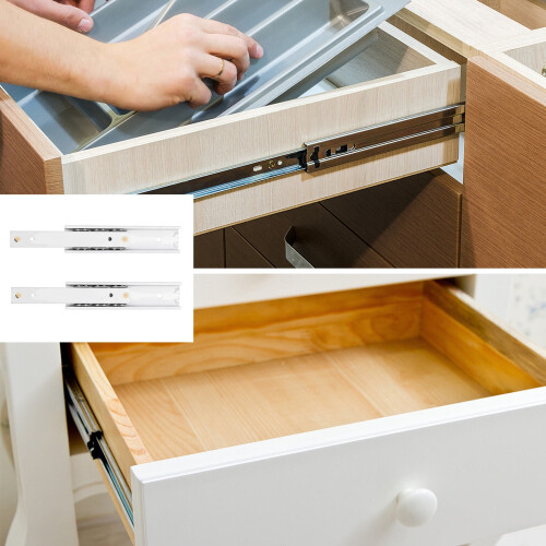 Drawer Slides Kitchen Undermount Heavy Duty 2 Pcs 1