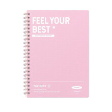 B5 Thickened Coil Notebook Unruled 120gsm Colorful Plastic
